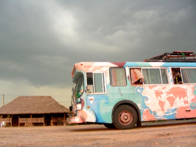 We park close to the next border: Honduras