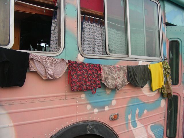 another pemex Station for the night and ... laundry