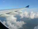 flight over the Atlantic
