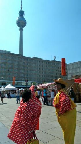 Fernsehturm at the Alexanderplatz