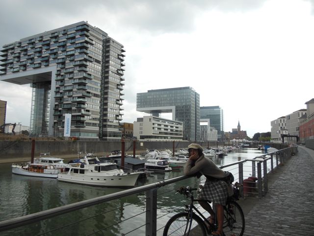 cool buildings along the Rhein River in Köln