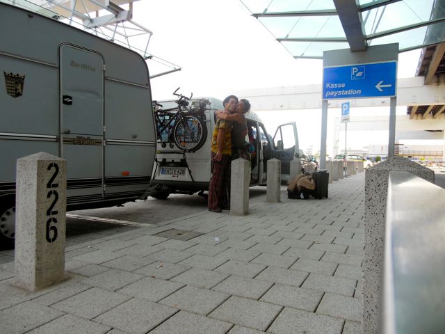 Airport in Frankfurt