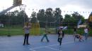 playing Basquetball with Toby