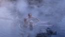 Visiting the hotsprings