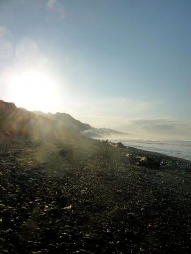 different beach atmosphere